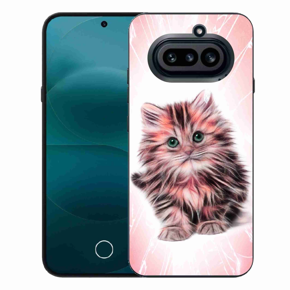 Gelový kryt mmCase na Nothing Phone (4a) - roztomilé kotě