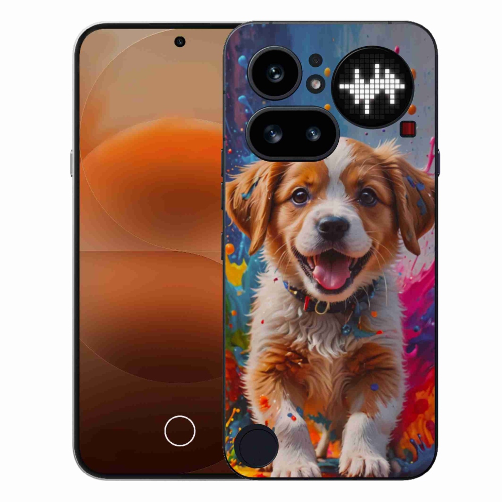Gelový kryt mmCase na Nothing Phone (4a) - roztomilé štěně 3