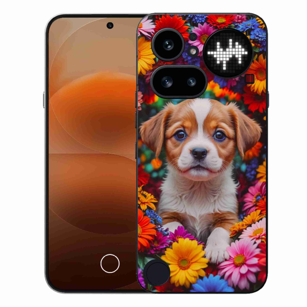 Gelový kryt mmCase na Nothing Phone (4a) - roztomilé štěně
