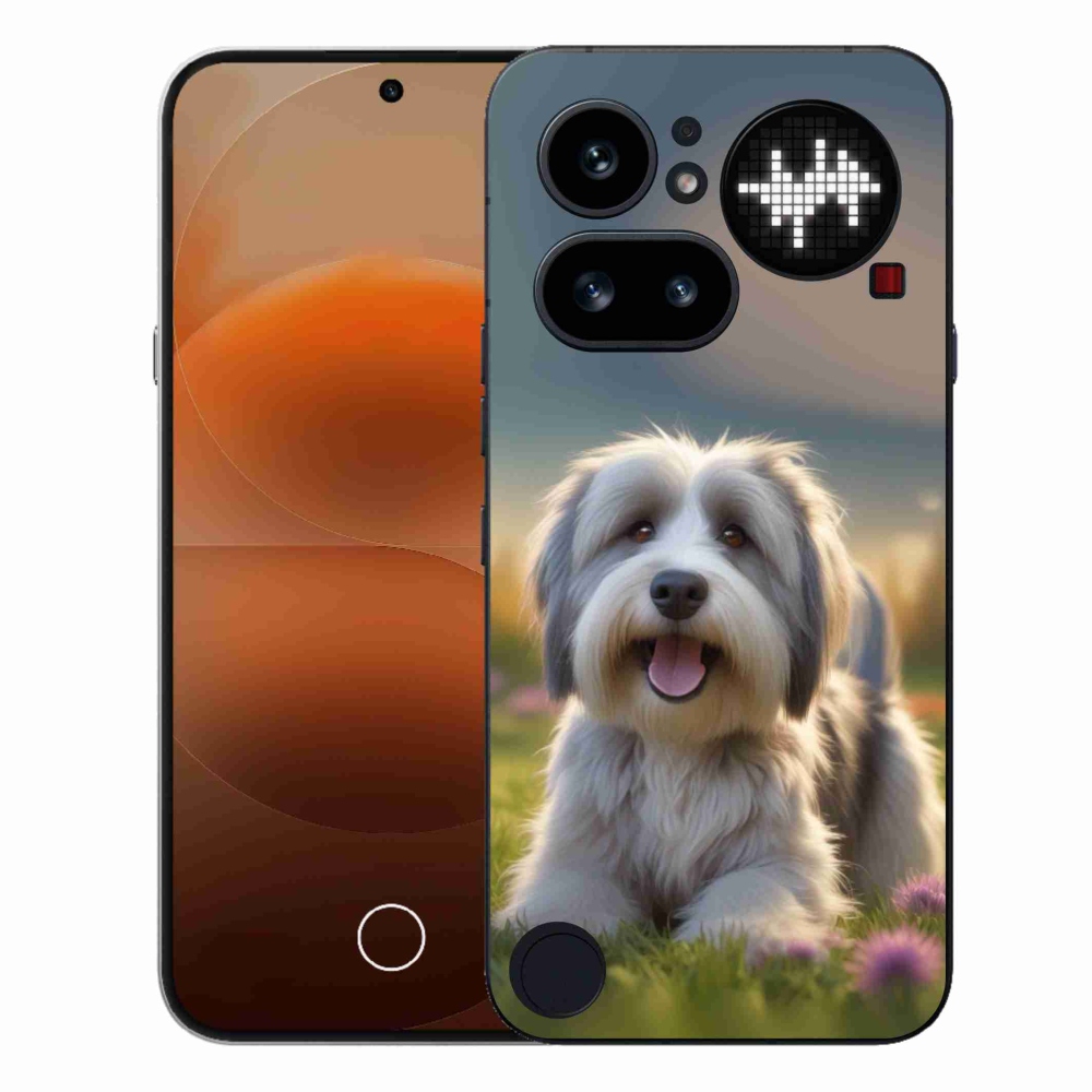 Gelový kryt mmCase na Nothing Phone (4a) - roztomilý havanský psík