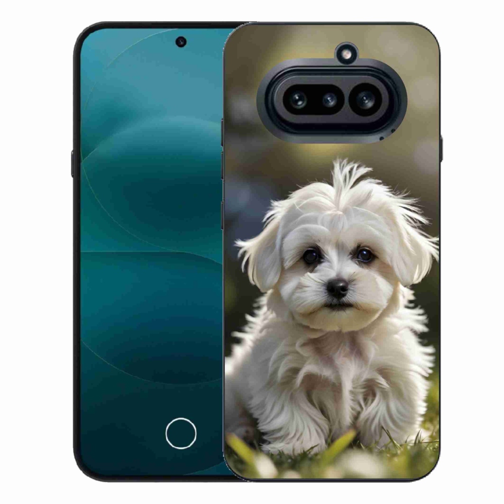Gelový kryt mmCase na Nothing Phone (4a) - roztomilý maltézský psík
