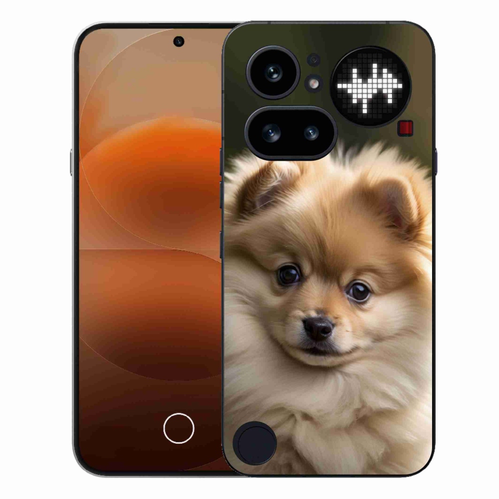 Gelový kryt mmCase na Nothing Phone (4a) - roztomilý pomeranian 2