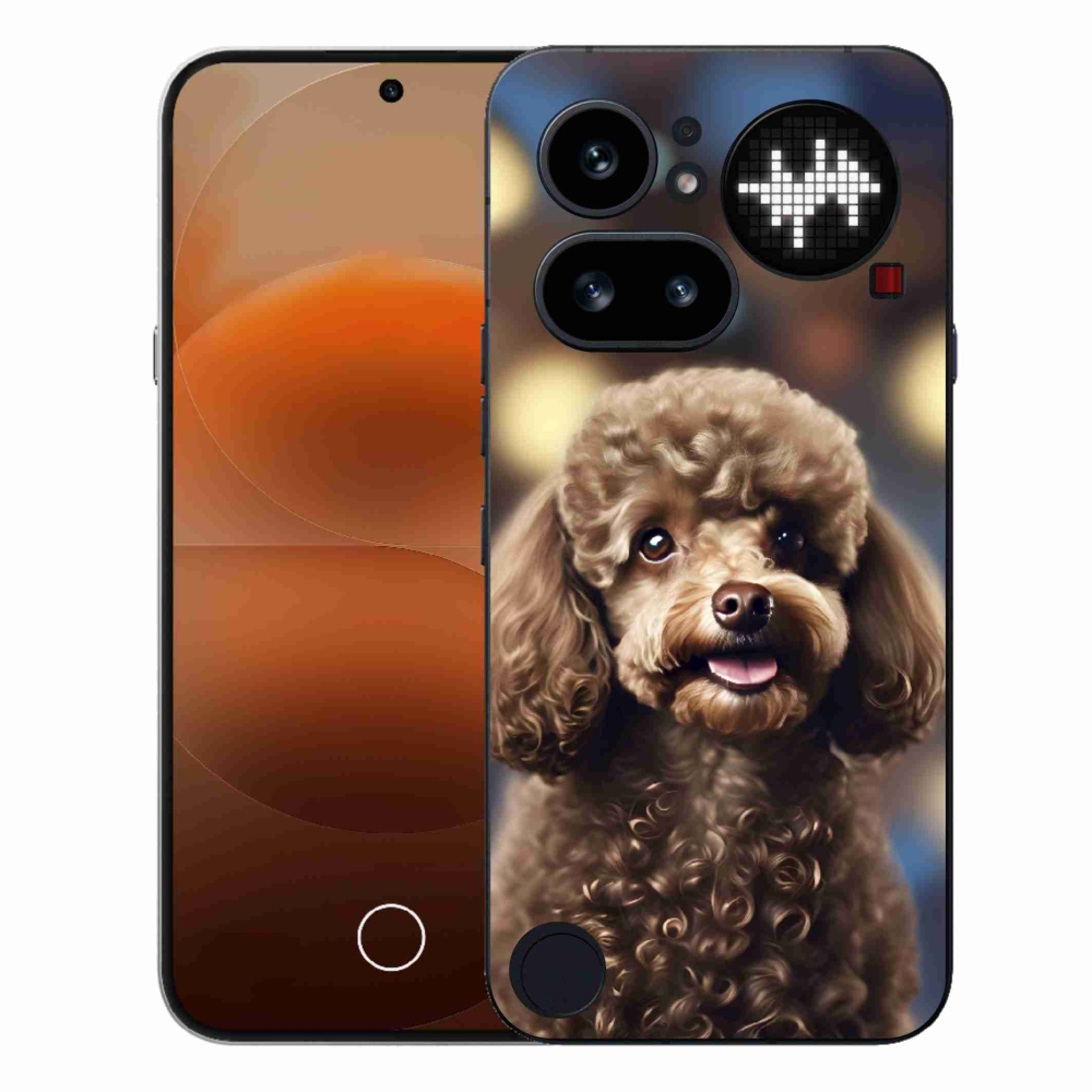 Gelový kryt mmCase na Nothing Phone (4a) - roztomilý pudl