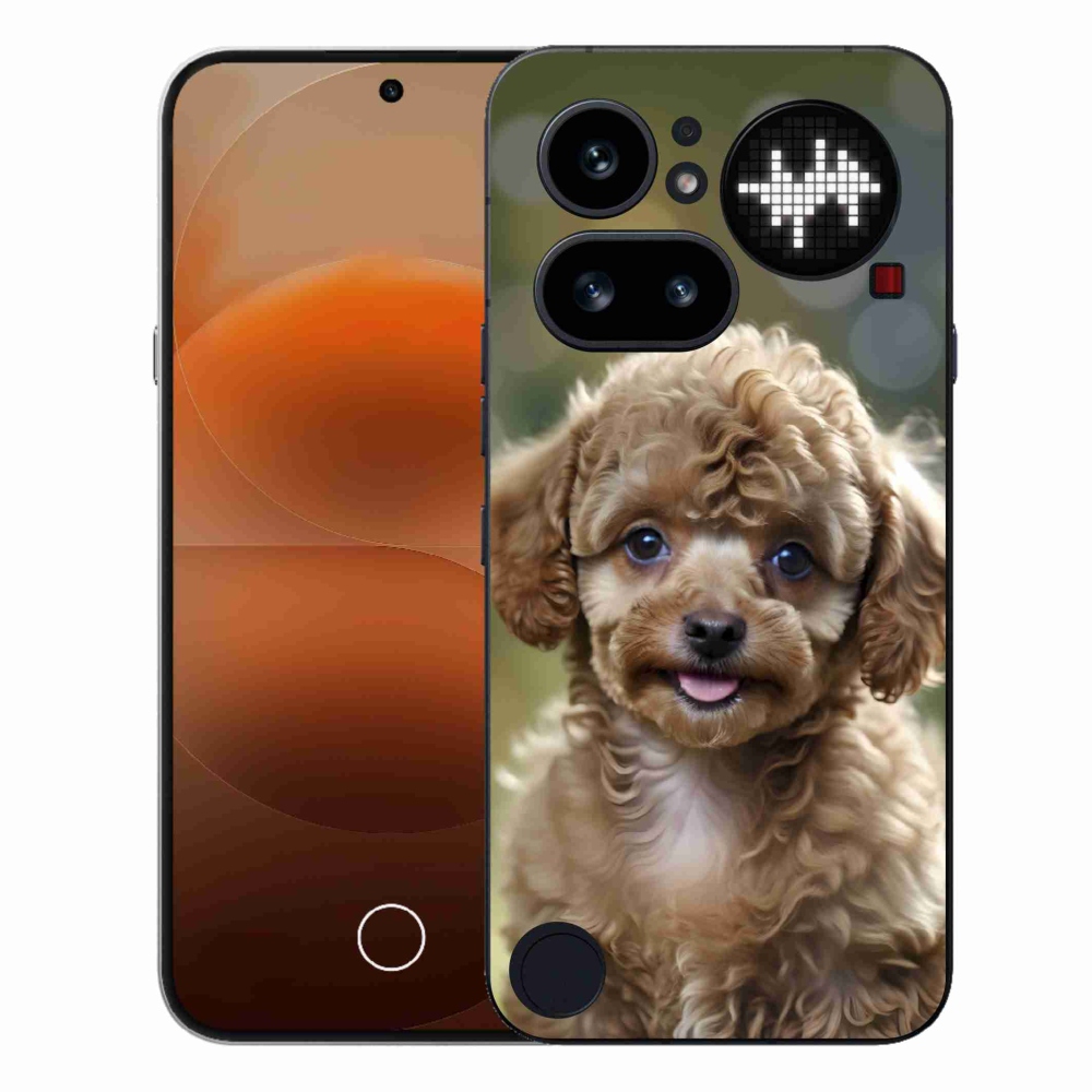 Gelový kryt mmCase na Nothing Phone (4a) - roztomilý pudl