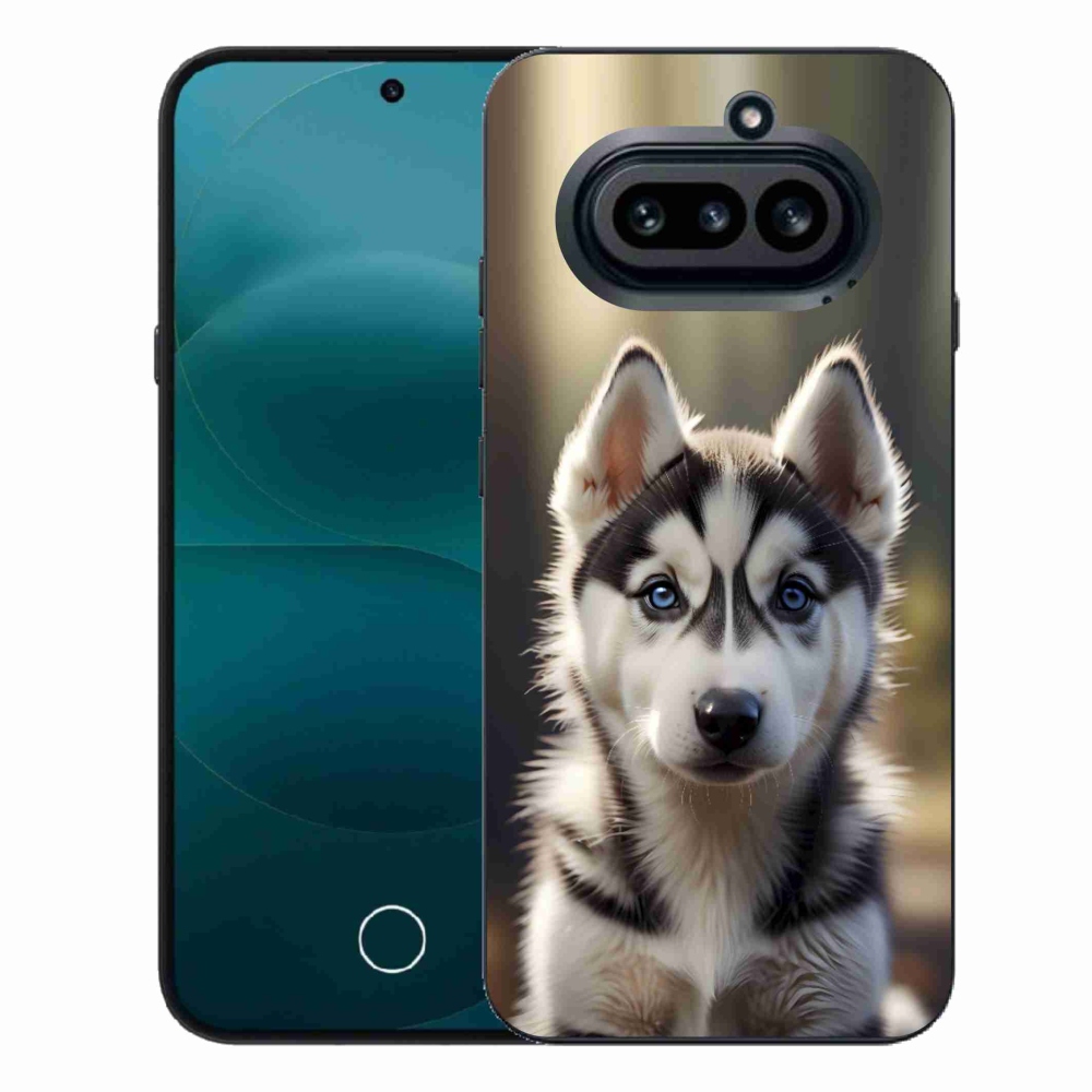 Gelový kryt mmCase na Nothing Phone (4a) - roztomilý sibiřský husky
