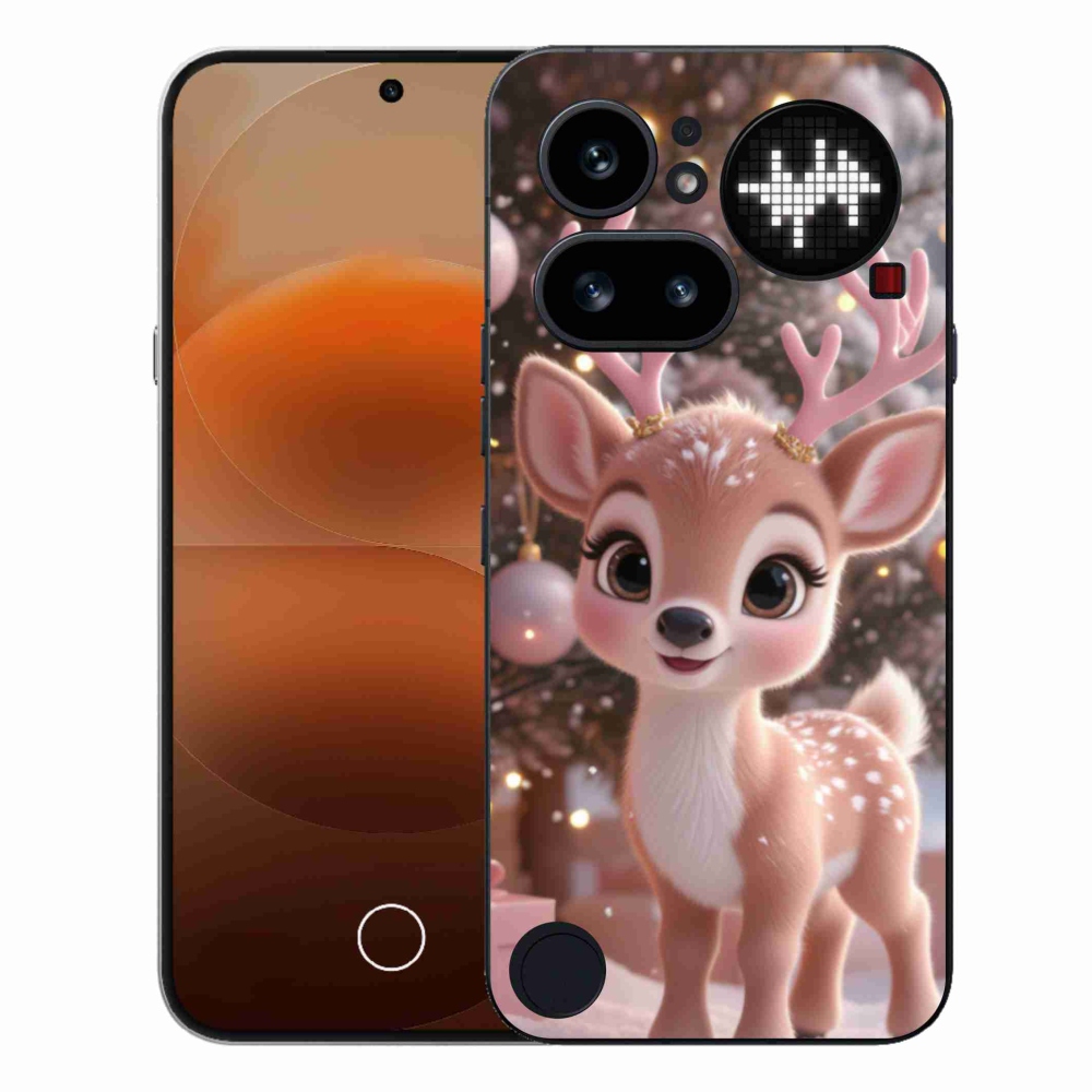 Gelový kryt mmCase na Nothing Phone (4a) - roztomilý sob