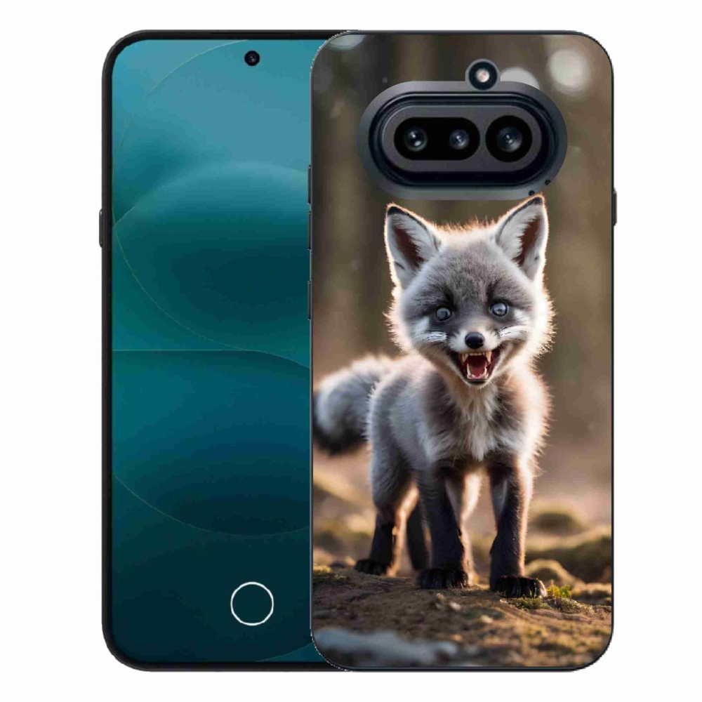 Gelový kryt mmCase na Nothing Phone (4a) - rozzuřená liška
