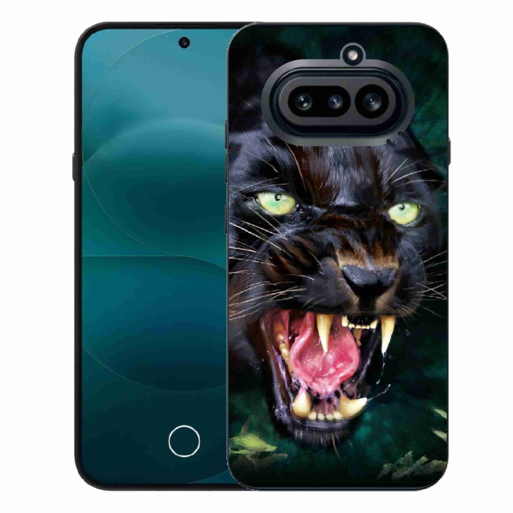 Gelový kryt mmCase na Nothing Phone (4a) - rozzuřený černý panter