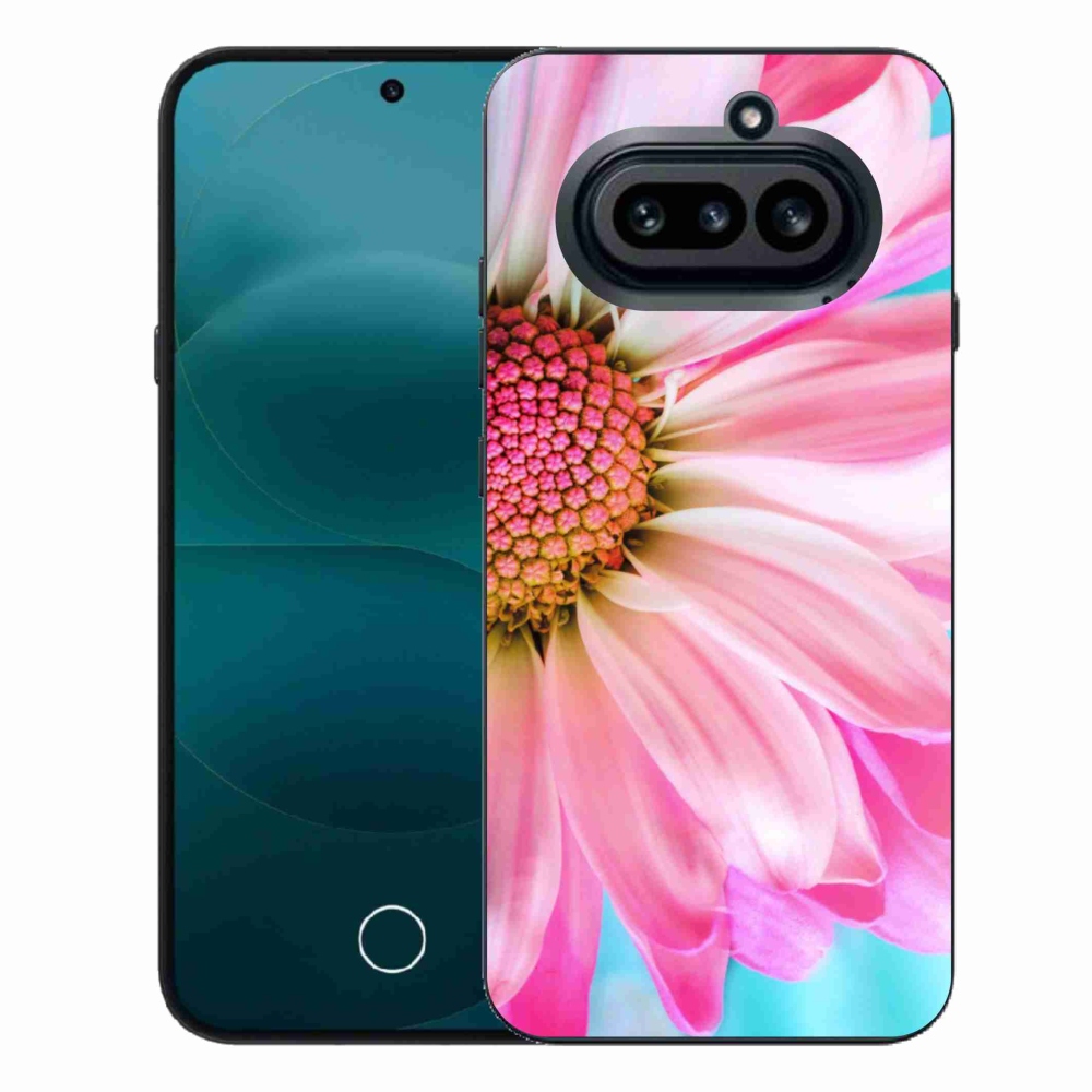 Gelový kryt mmCase na Nothing Phone (4a) - růžová květina