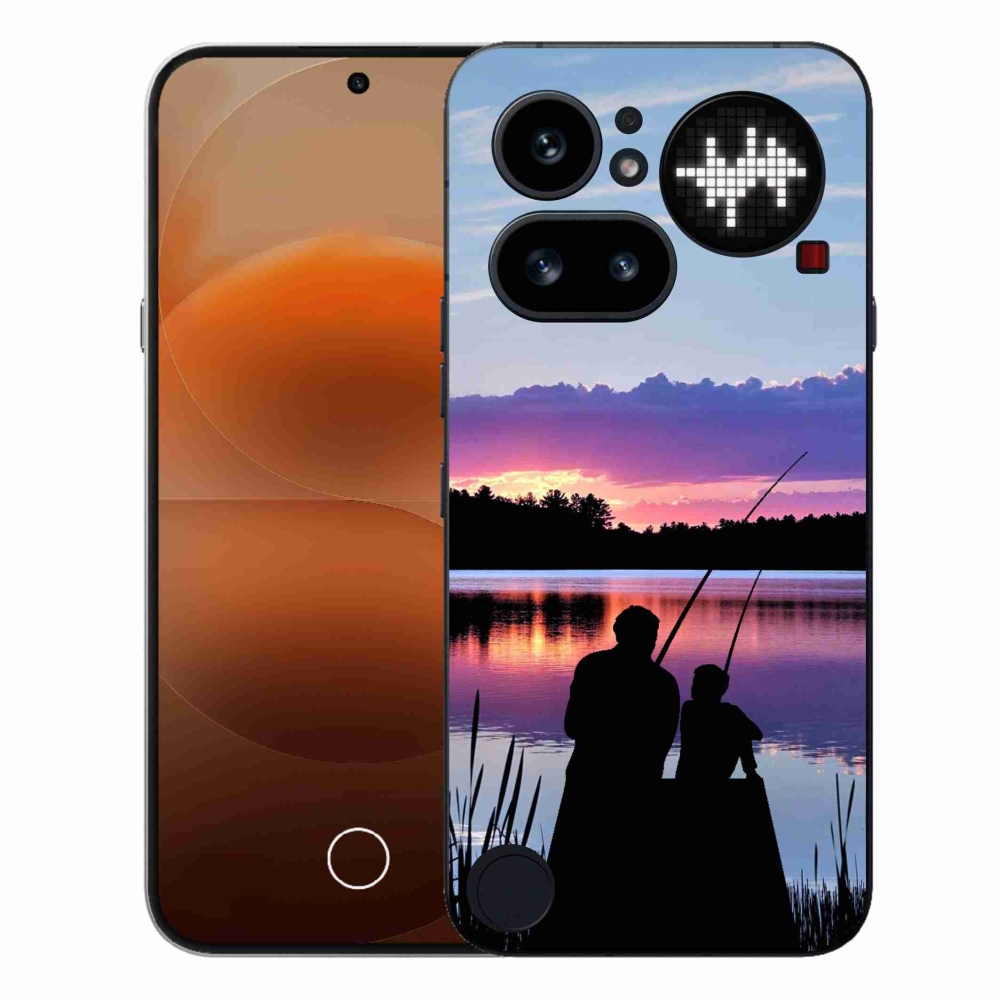 Gelový kryt mmCase na Nothing Phone (4a) - rybaření 2