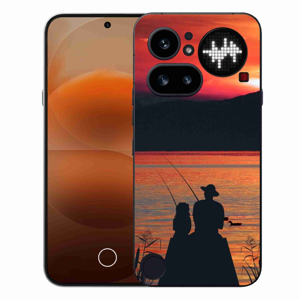 Gelový kryt mmCase na Nothing Phone (4a) - rybaření 3