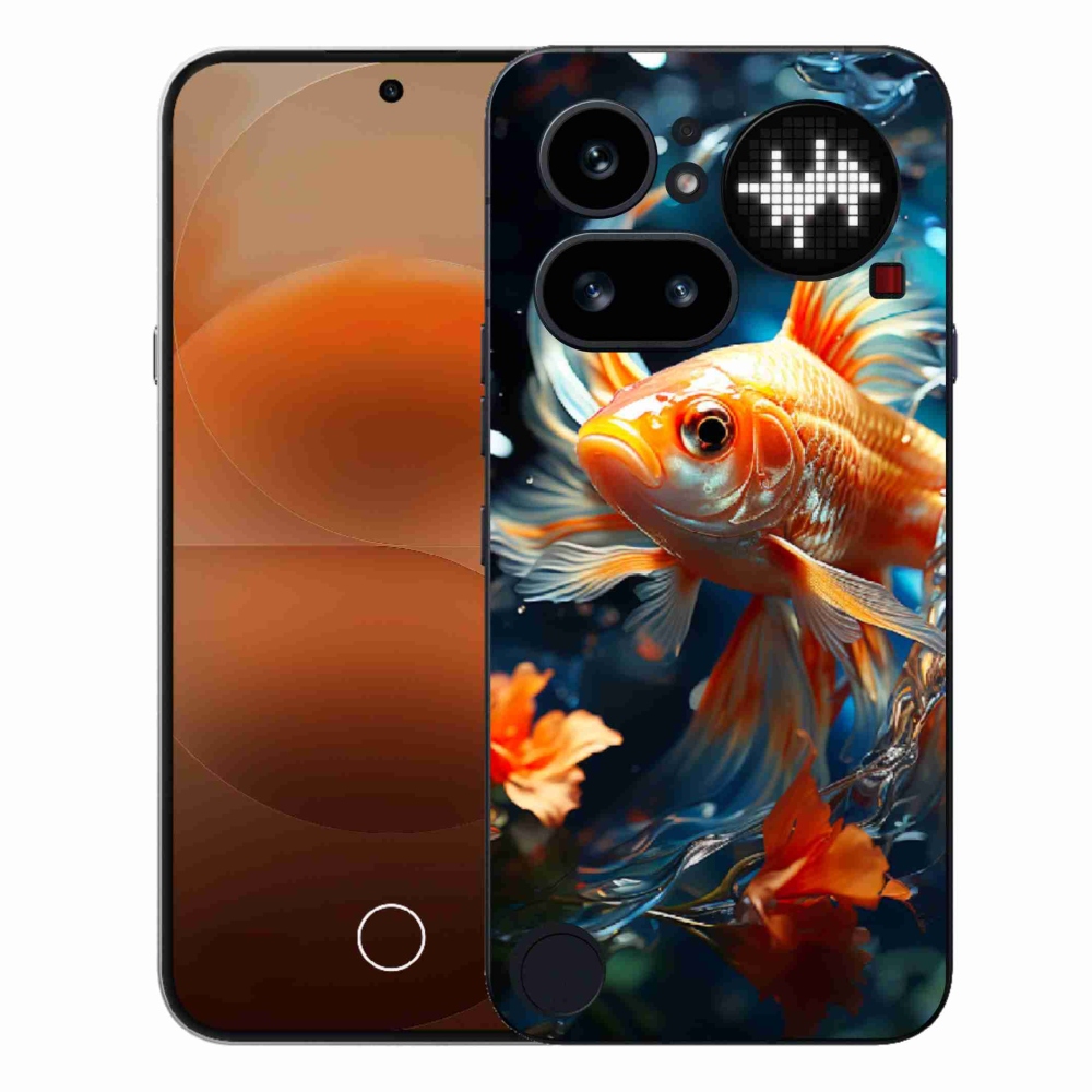 Gelový kryt mmCase na Nothing Phone (4a) - rybka