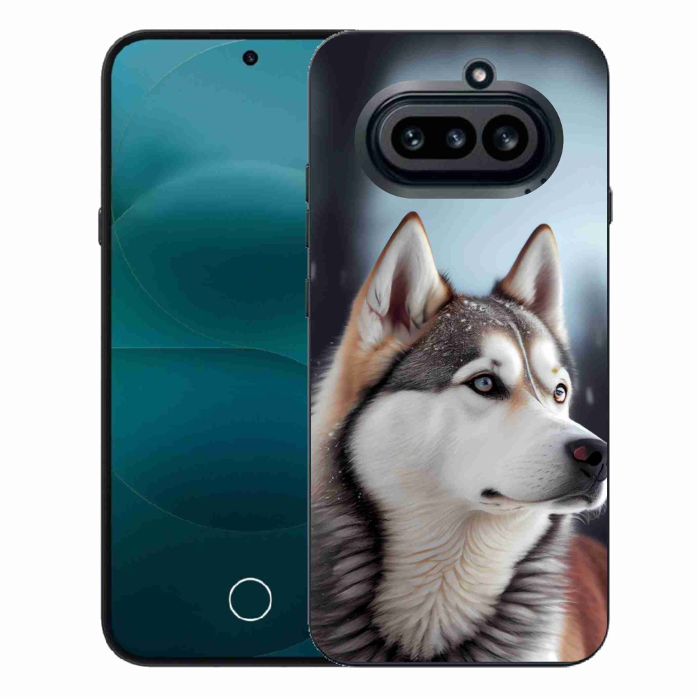 Gelový kryt mmCase na Nothing Phone (4a) - sibiřský husky