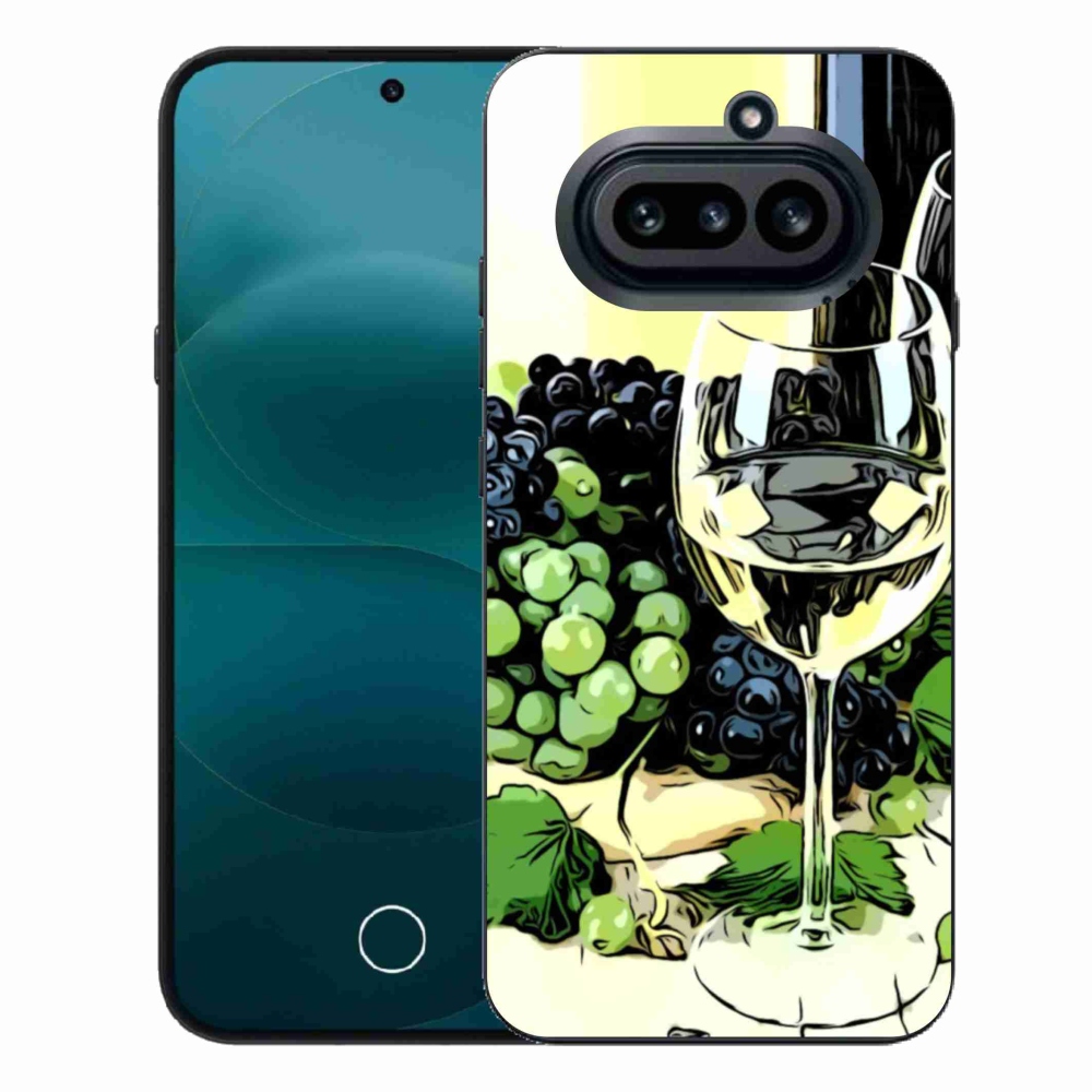 Gelový kryt mmCase na Nothing Phone (4a) - sklenka vína