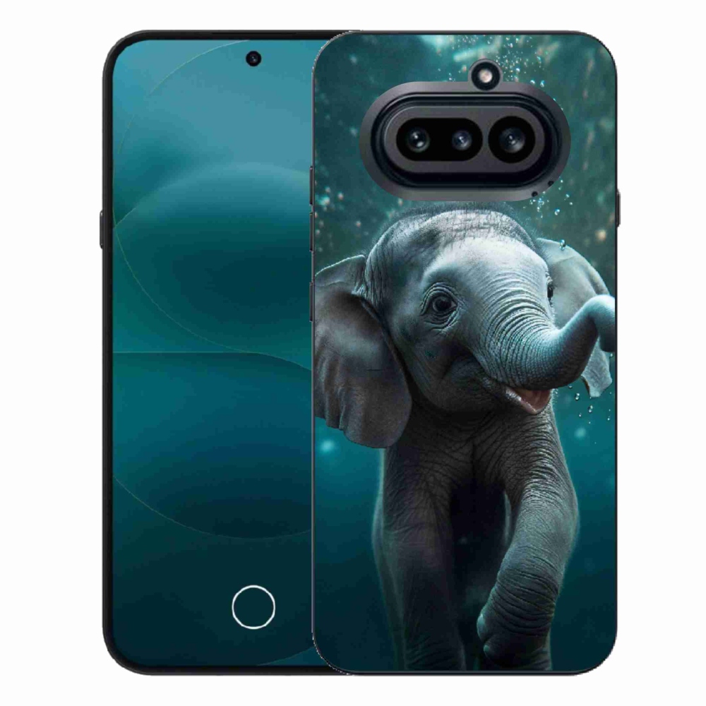 Gelový kryt mmCase na Nothing Phone (4a) - slůně pod vodou