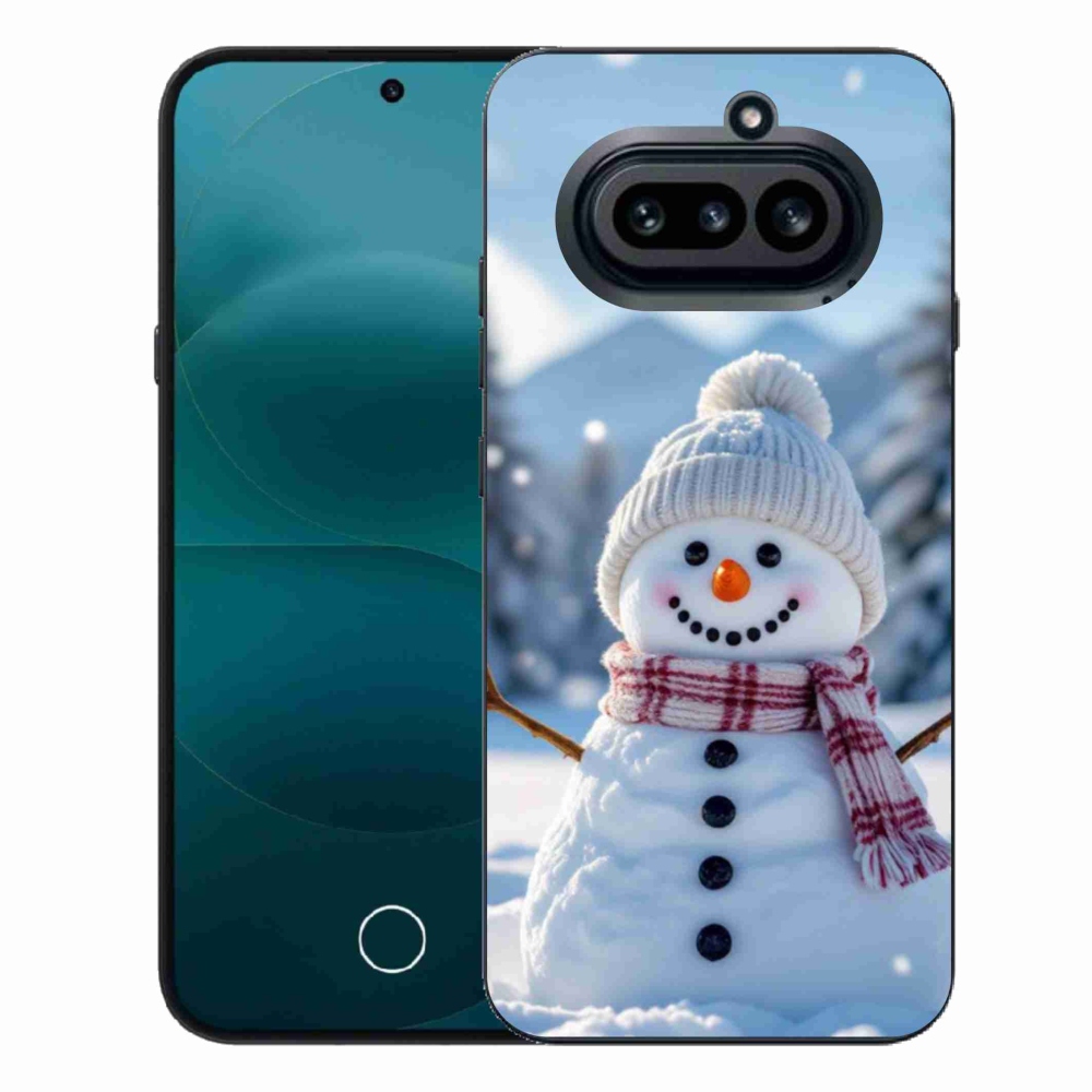 Gelový kryt mmCase na Nothing Phone (4a) - sněhulák 3