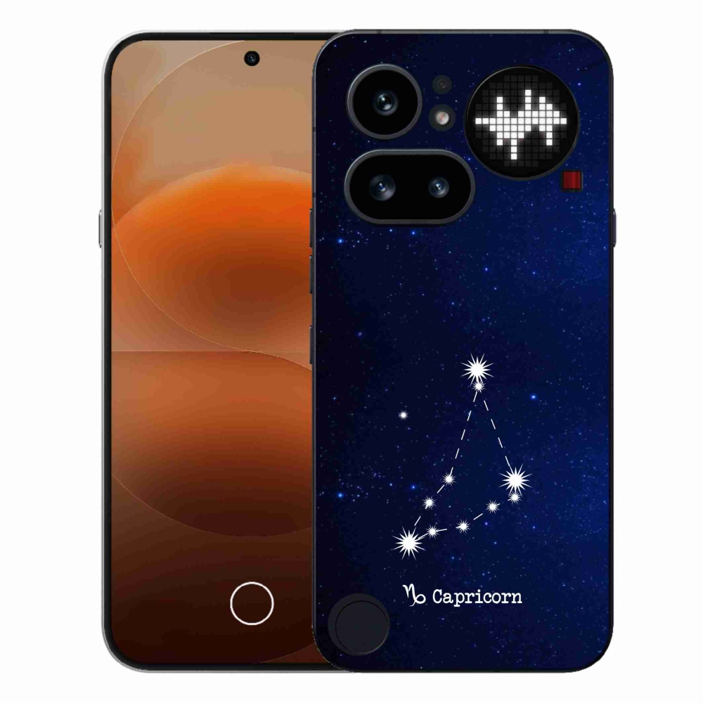 Gelový kryt mmCase na Nothing Phone (4a) - souhvězdí Kozoroha