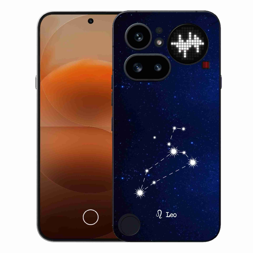 Gelový kryt mmCase na Nothing Phone (4a) - souhvězdí Lva