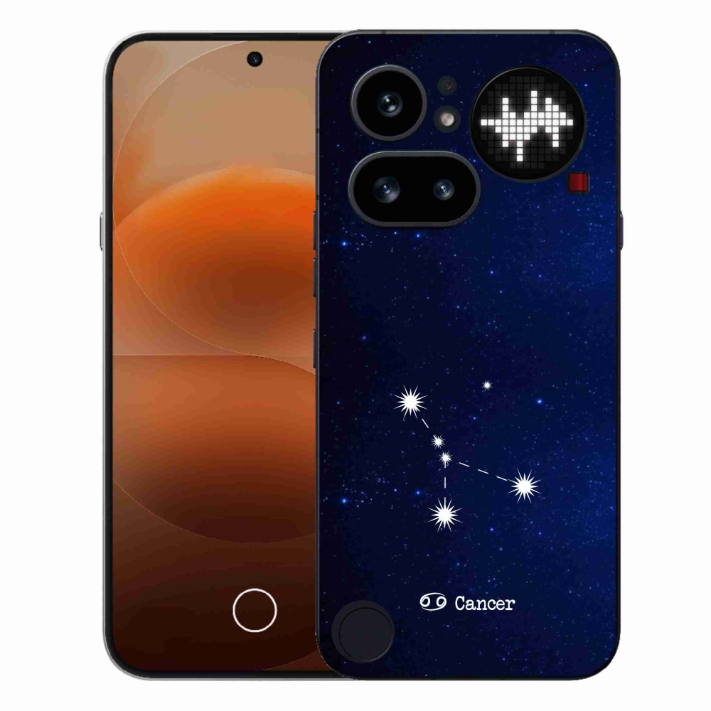 Gelový kryt mmCase na Nothing Phone (4a) - souhvězdí Raka