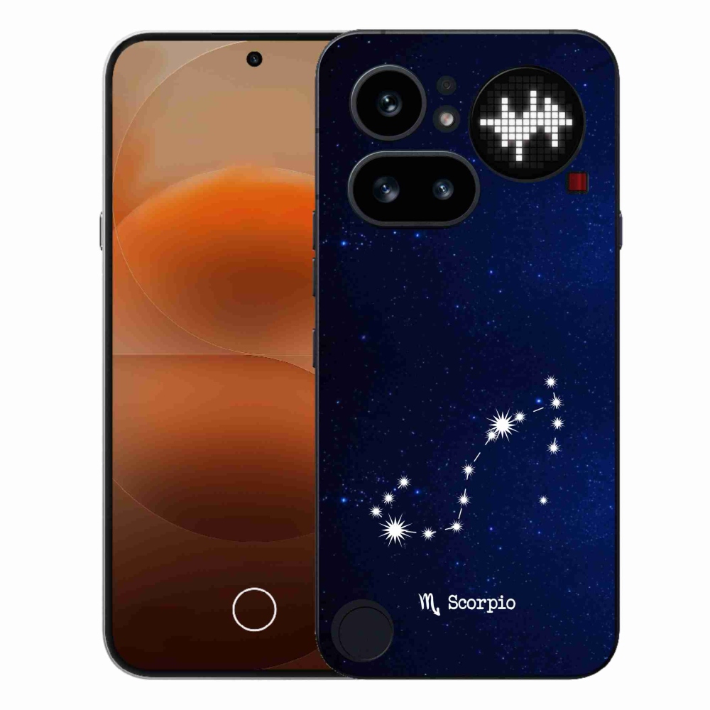 Gelový kryt mmCase na Nothing Phone (4a) - souhvězdí Štíra