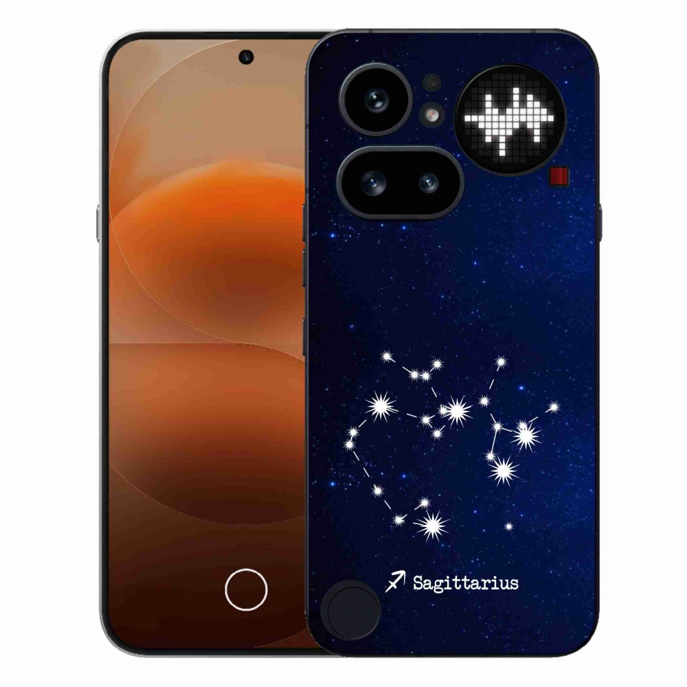 Gelový kryt mmCase na Nothing Phone (4a) - souhvězdí Střelce
