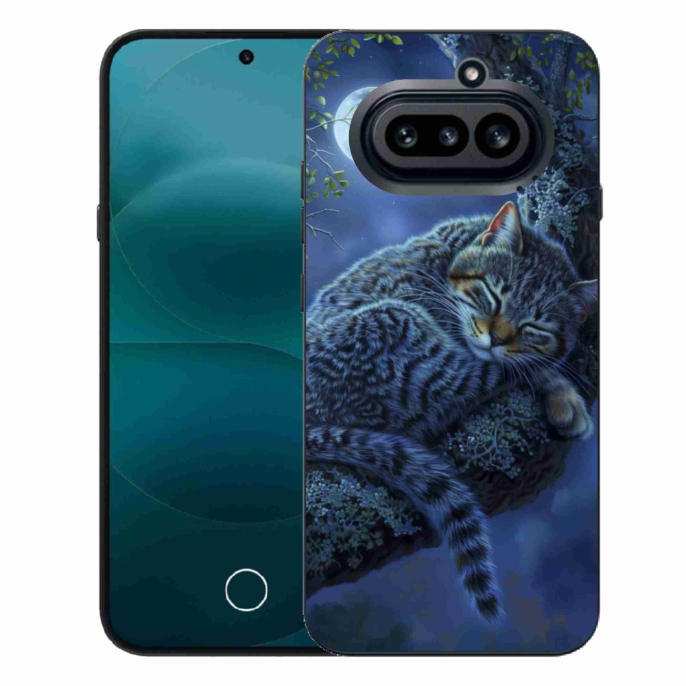 Gelový kryt mmCase na Nothing Phone (4a) - spící kočka
