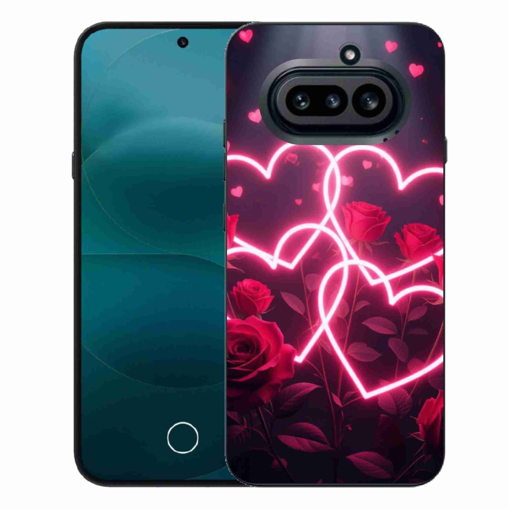 Gelový kryt mmCase na Nothing Phone (4a) - srdce lásky