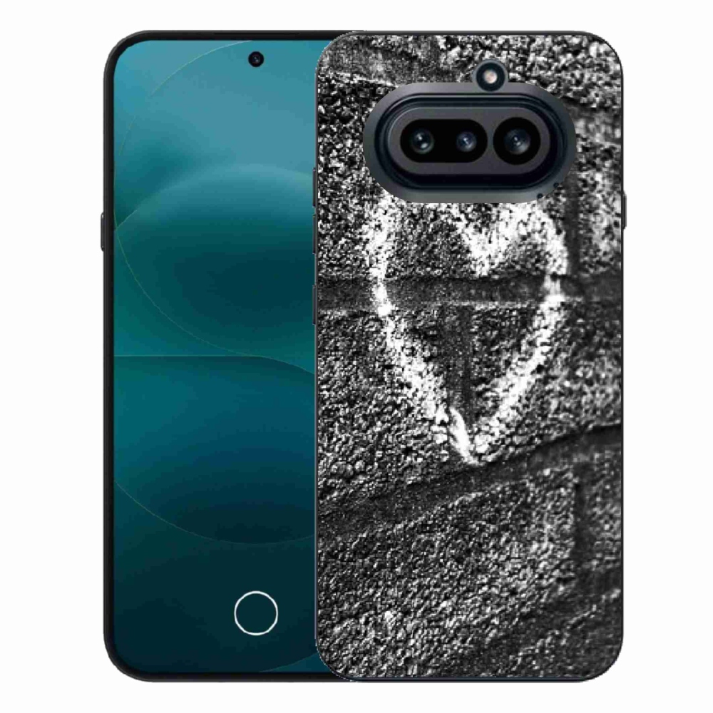 Gelový kryt mmCase na Nothing Phone (4a) - srdce na zdi