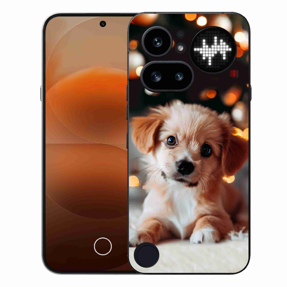 Gelový kryt mmCase na Nothing Phone (4a) - štěňátko