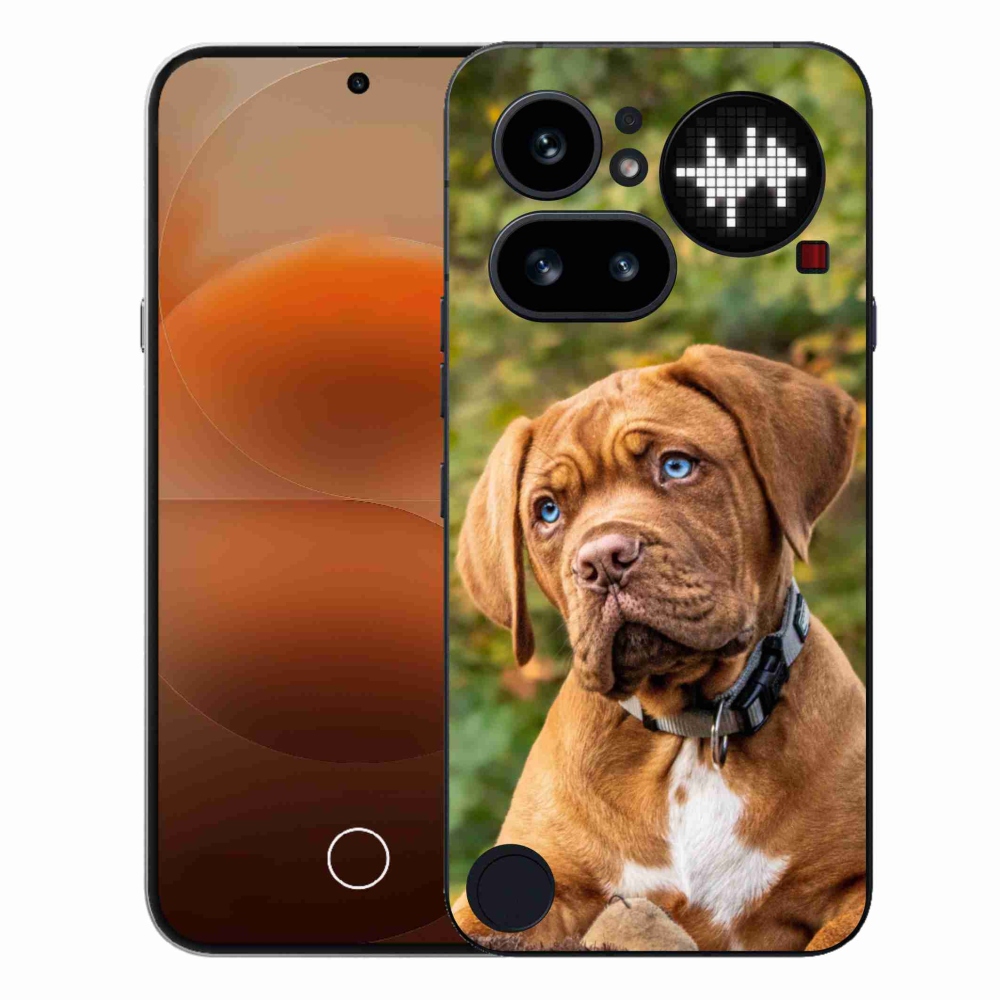 Gelový kryt mmCase na Nothing Phone (4a) - štěně 