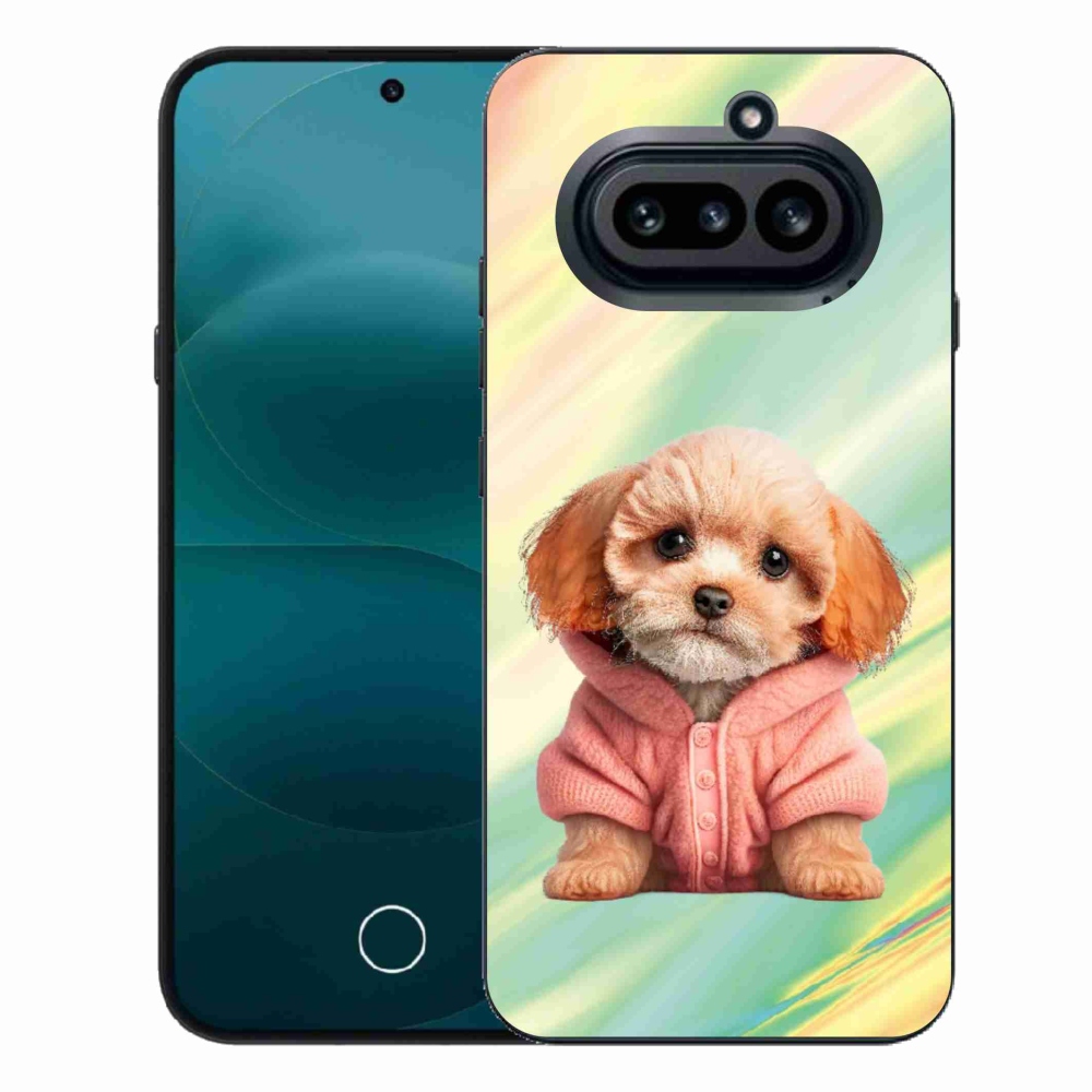Gelový kryt mmCase na Nothing Phone (4a) - štěně ve svetru