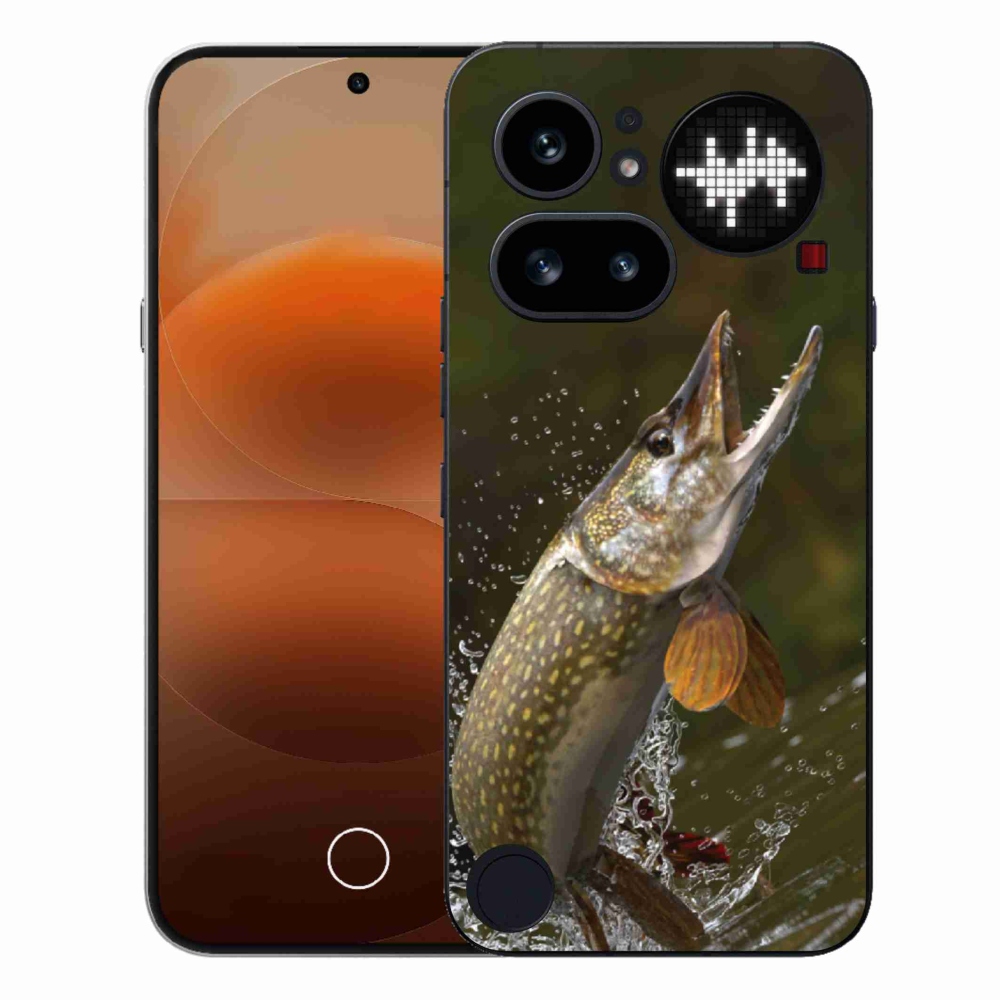 Gelový kryt mmCase na Nothing Phone (4a) - štika