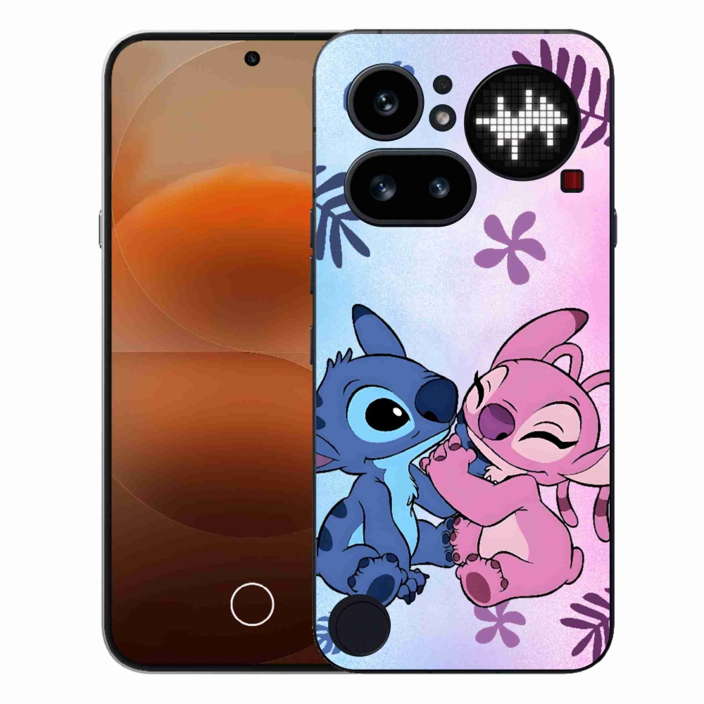 Gelový kryt mmCase na Nothing Phone (4a) - stitch 2