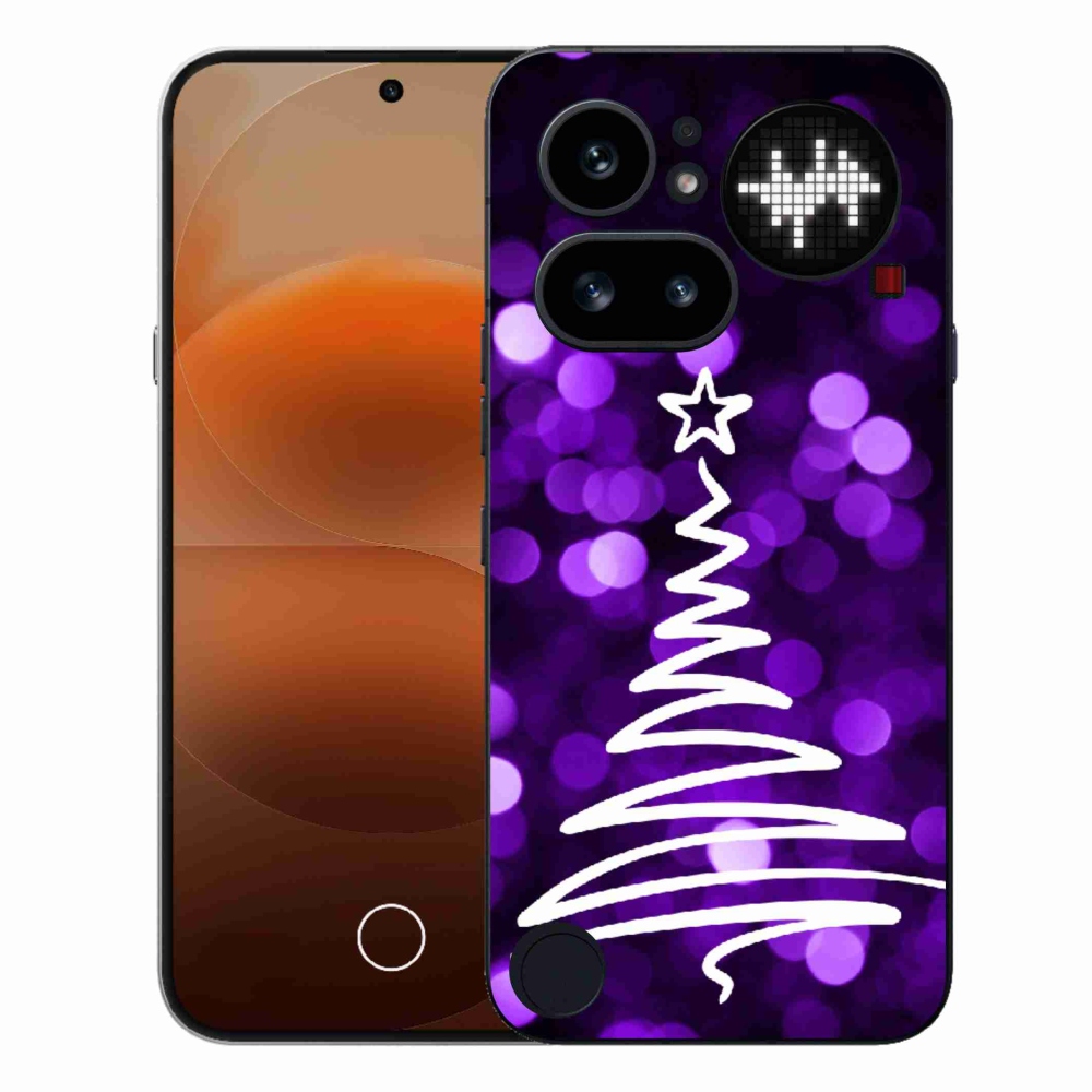 Gelový kryt mmCase na Nothing Phone (4a) - stromek