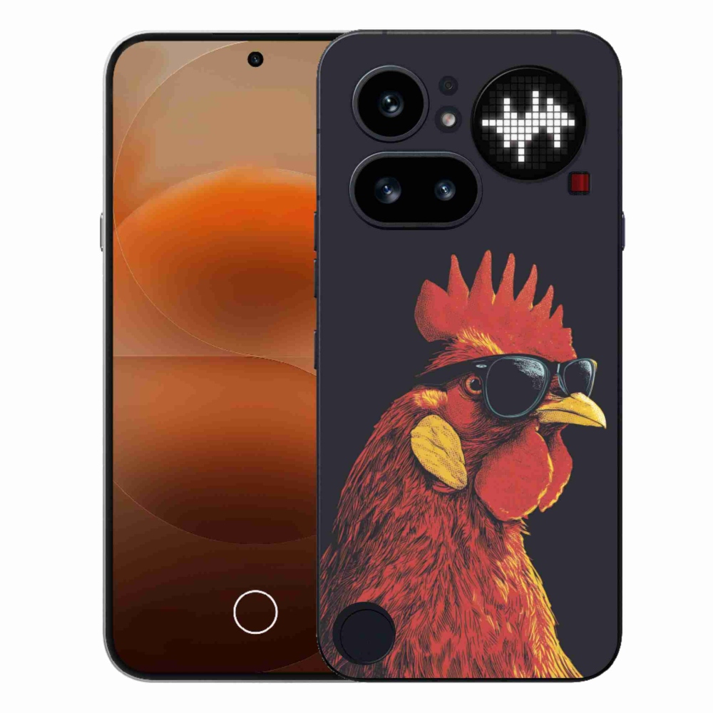 Gelový kryt mmCase na Nothing Phone (4a) - stylový kohout