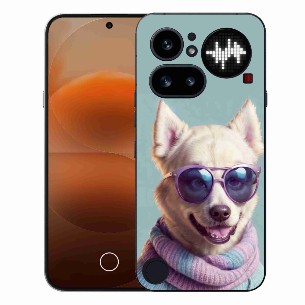 Gelový kryt mmCase na Nothing Phone (4a) - stylový německý špic