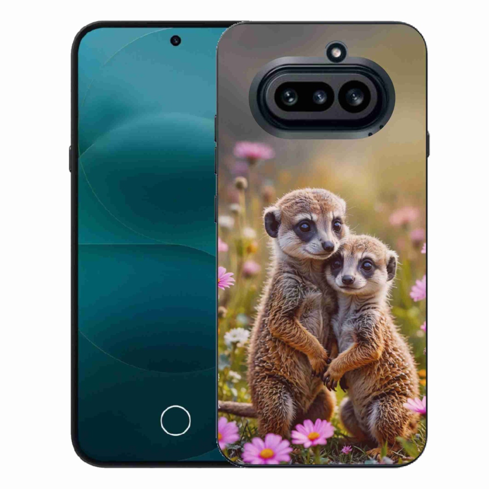 Gelový kryt mmCase na Nothing Phone (4a) - surikatí duo