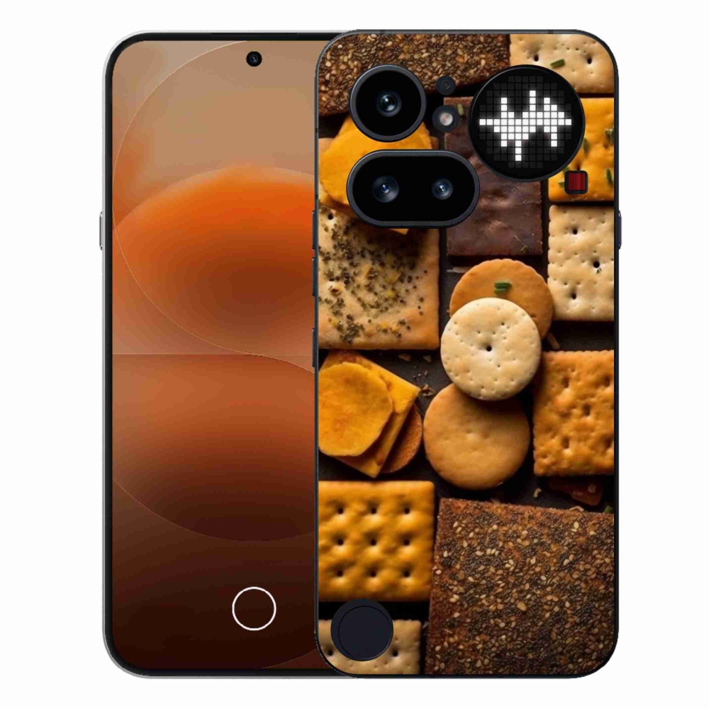 Gelový kryt mmCase na Nothing Phone (4a) - sušenky