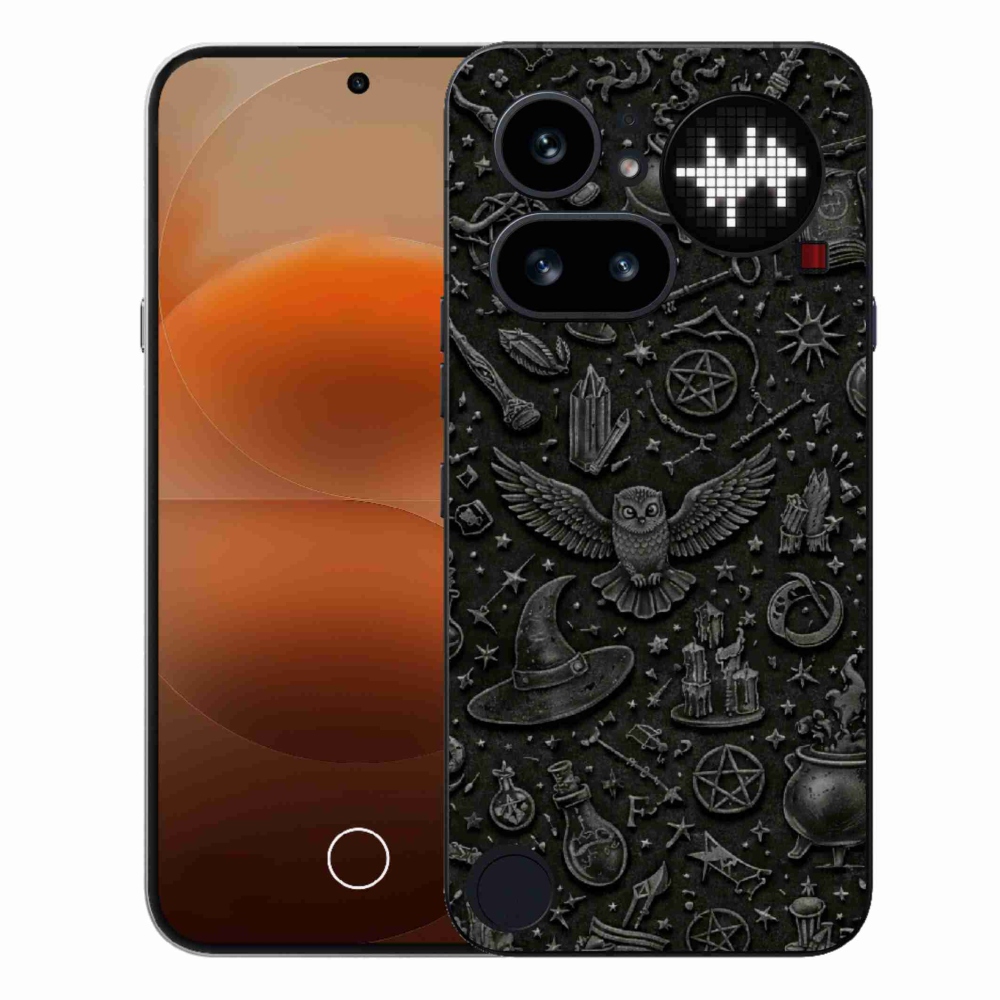 Gelový kryt mmCase na Nothing Phone (4a) - tmavý magický svět