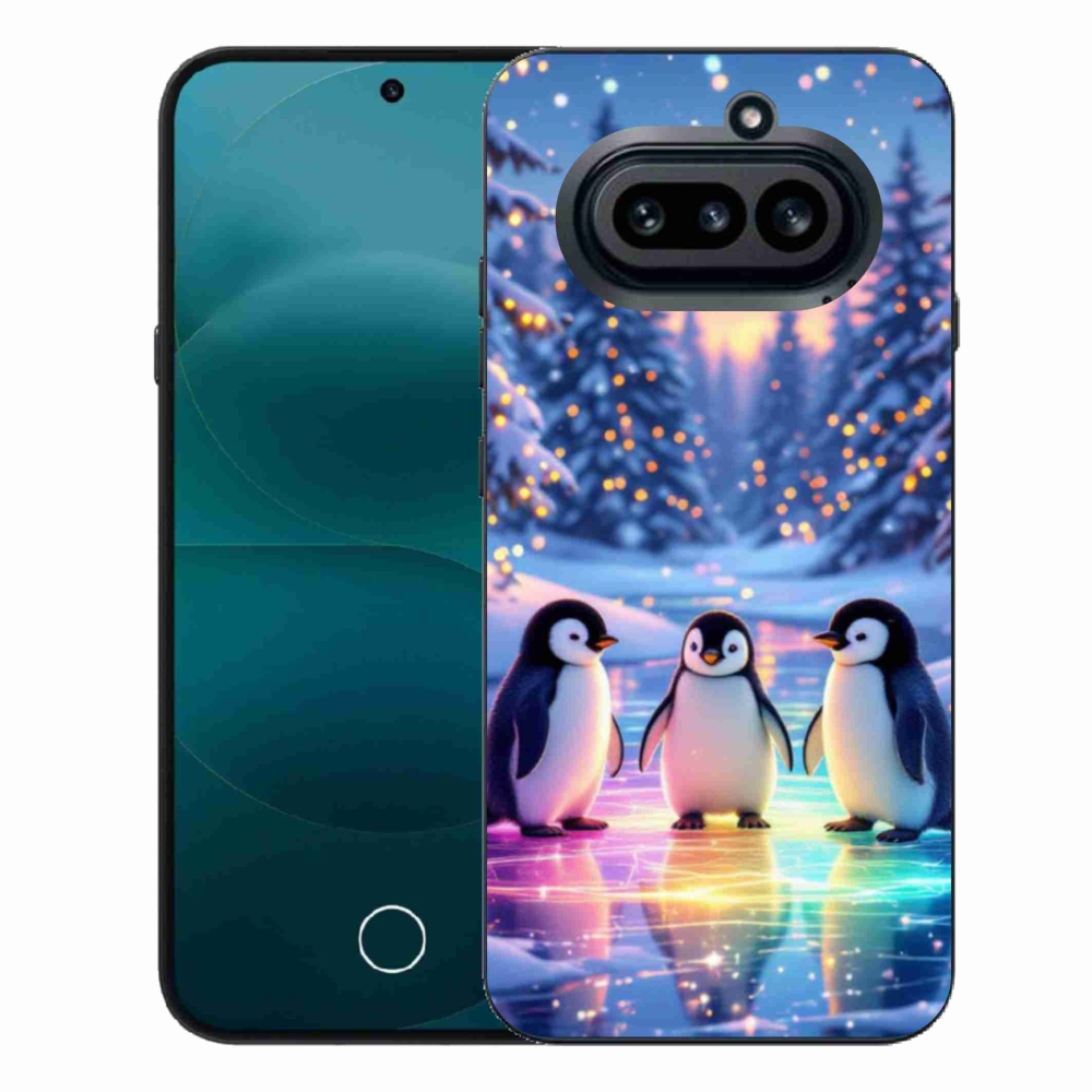 Gelový kryt mmCase na Nothing Phone (4a) - tučnáci