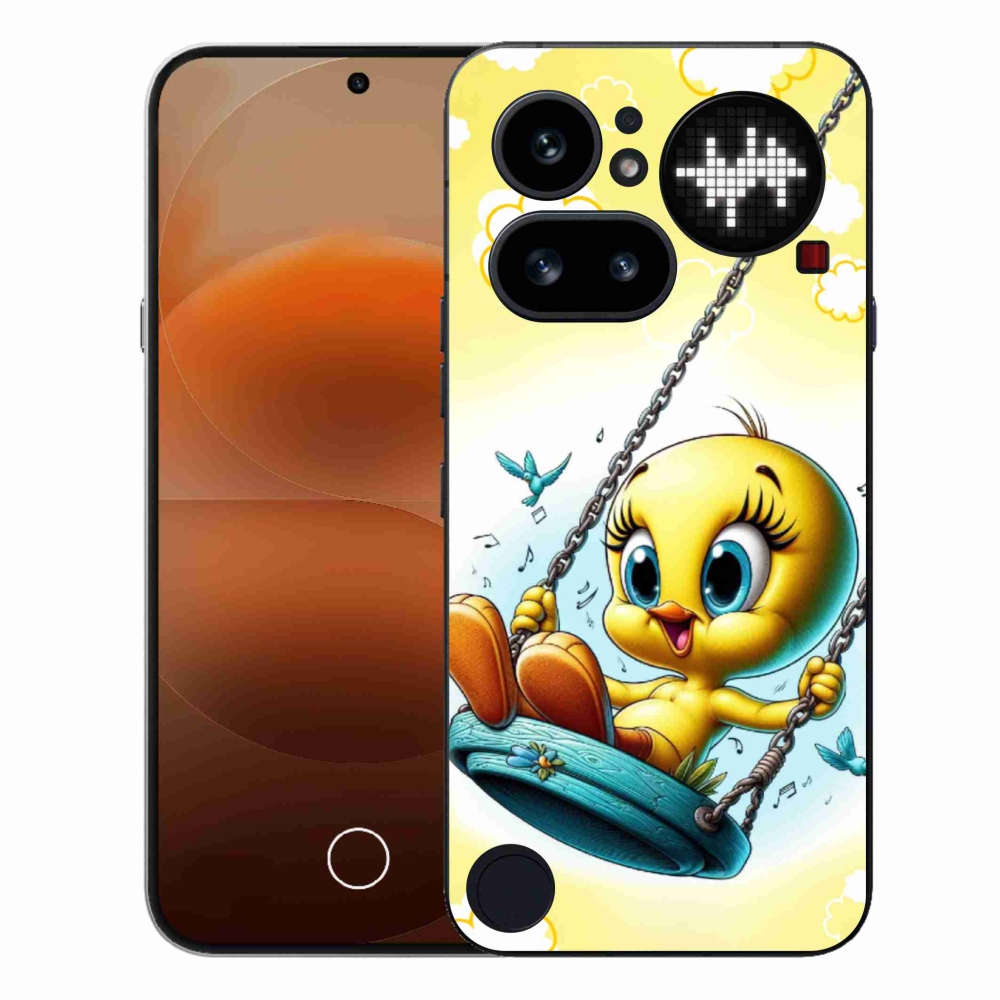 Gelový kryt mmCase na Nothing Phone (4a) - tweety