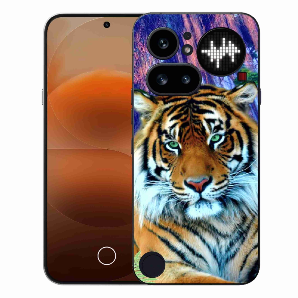 Gelový kryt mmCase na Nothing Phone (4a) - tygr