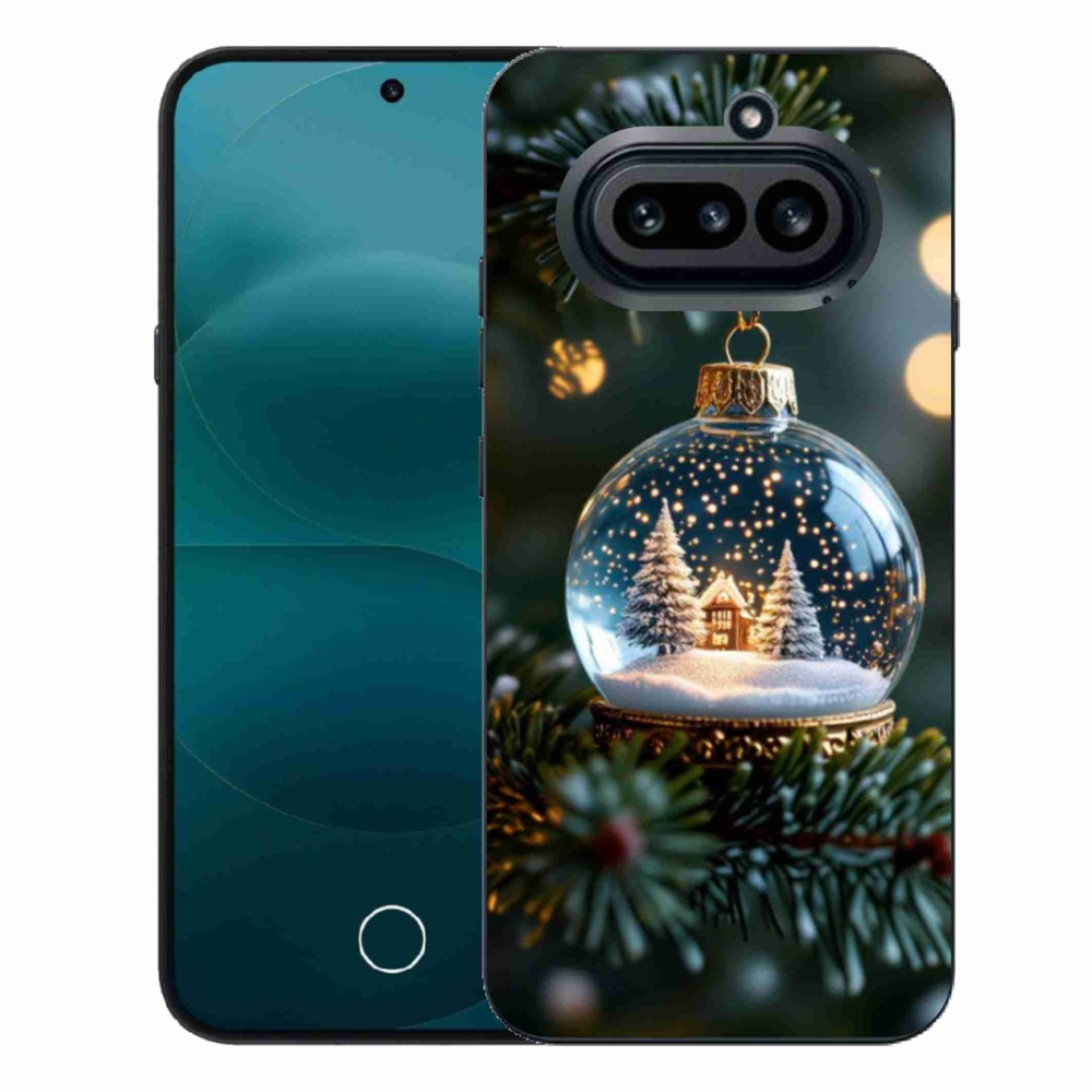 Gelový kryt mmCase na Nothing Phone (4a) - vánoční koule 2