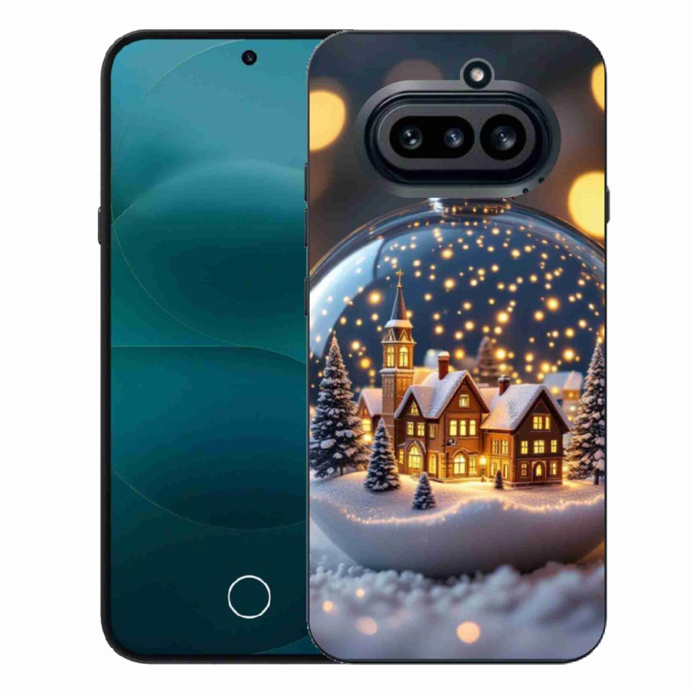 Gelový kryt mmCase na Nothing Phone (4a) - vánoční koule 4