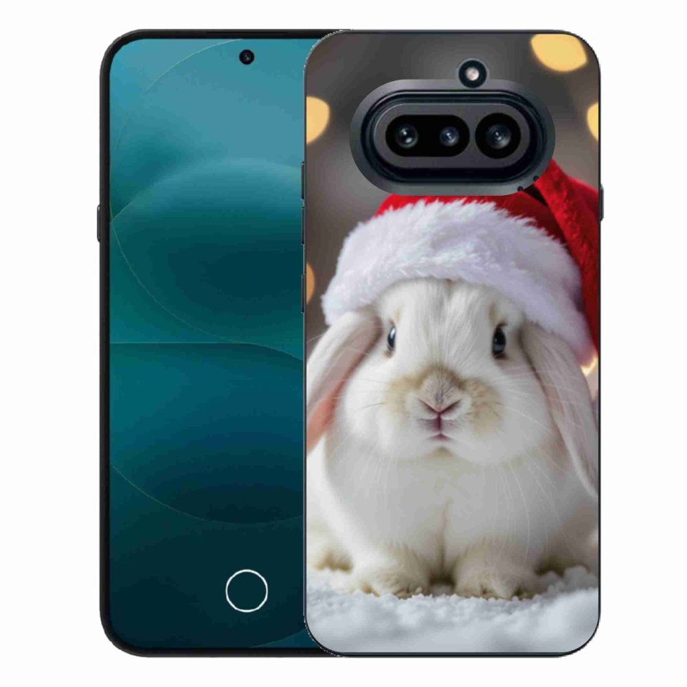Gelový kryt mmCase na Nothing Phone (4a) - vánoční králík