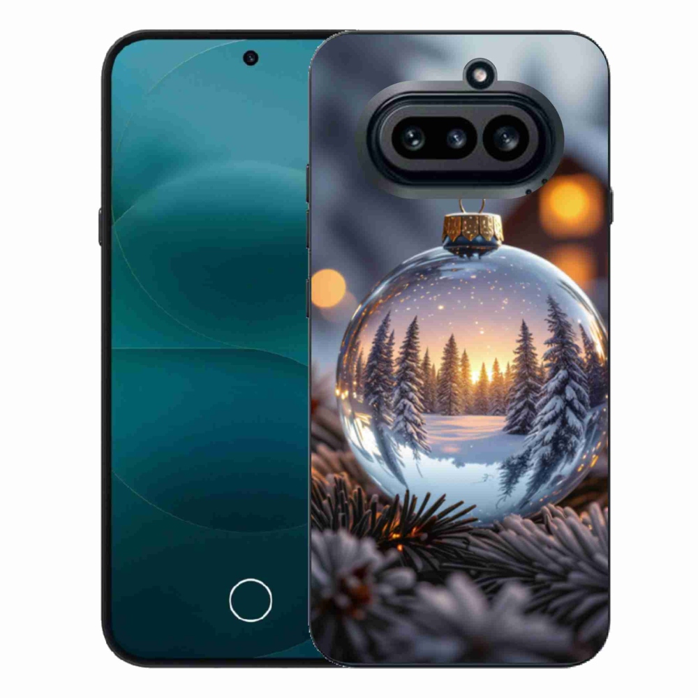 Gelový kryt mmCase na Nothing Phone (4a) - vánoční ozdoba