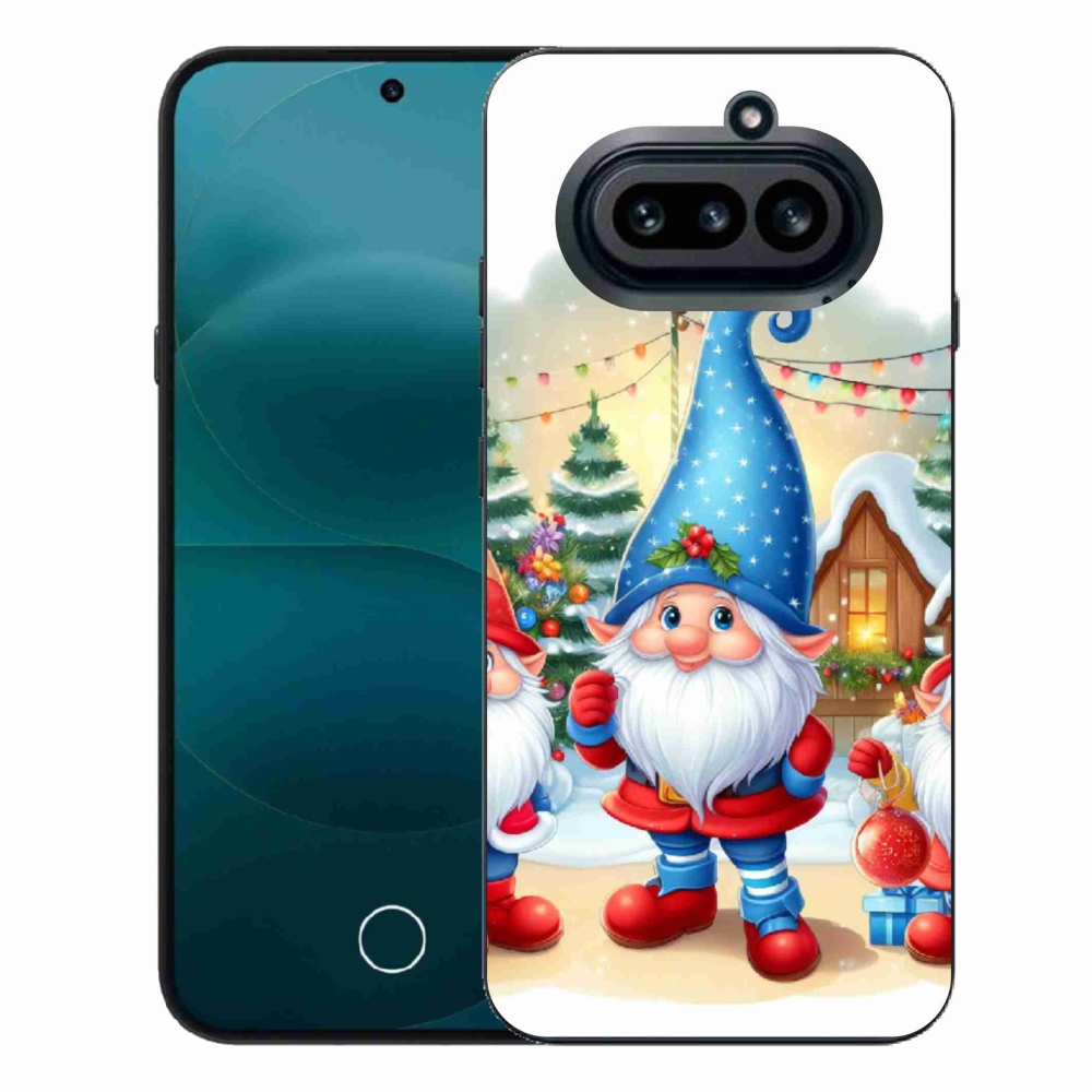 Gelový kryt mmCase na Nothing Phone (4a) - vánoční skřítci