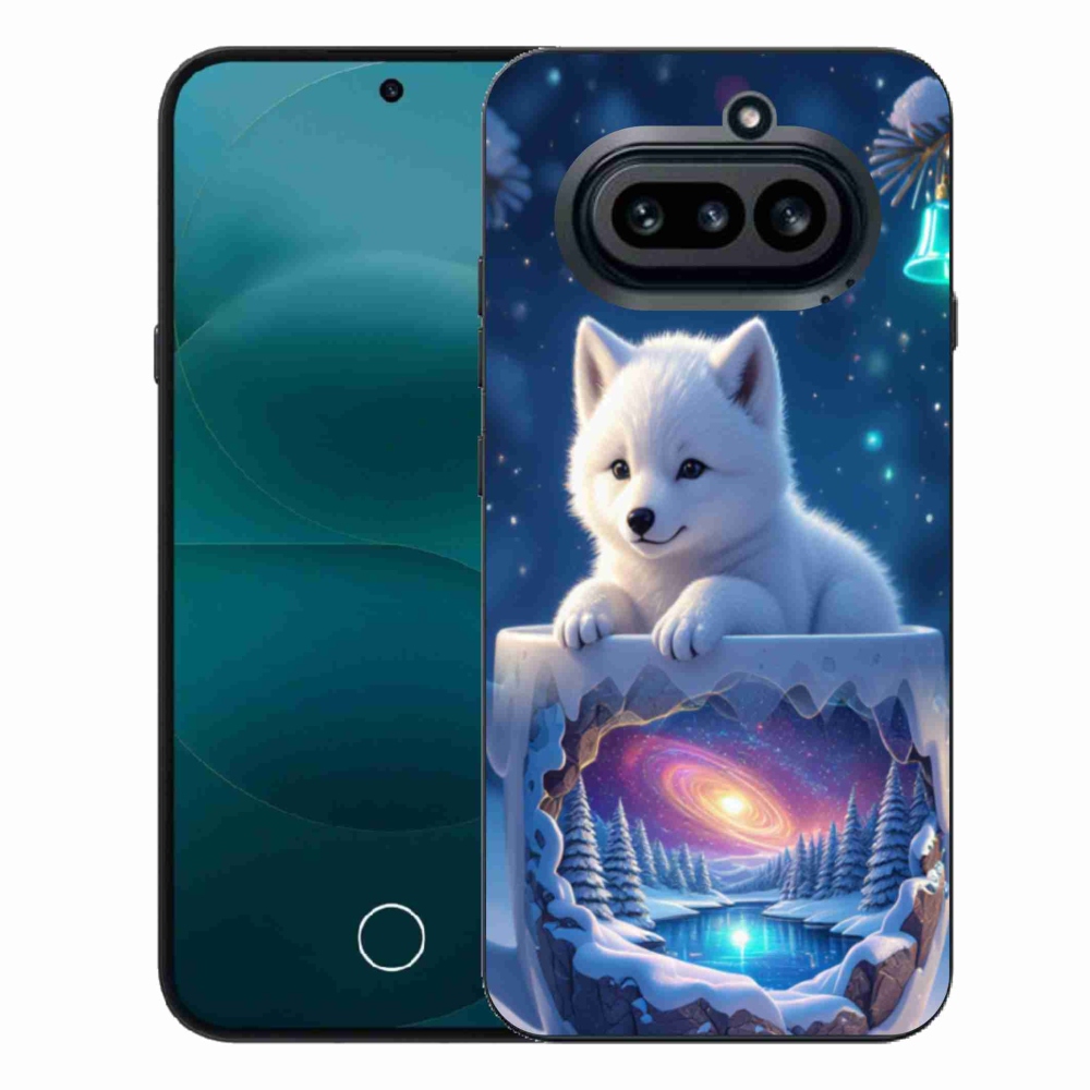 Gelový kryt mmCase na Nothing Phone (4a) - vánoční štěně