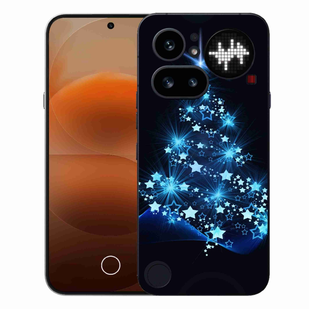 Gelový kryt mmCase na Nothing Phone (4a) - vánoční stromek