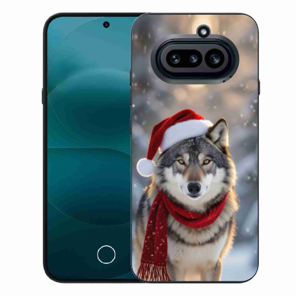 Gelový kryt mmCase na Nothing Phone (4a) - vánoční vlk